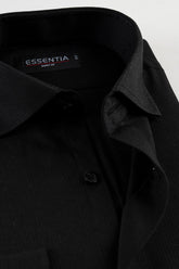 Signature Smart Black Dress Shirt